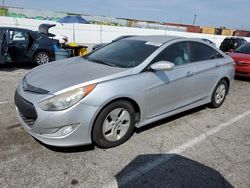 Salvage cars for sale at Van Nuys, CA auction: 2012 Hyundai Sonata Hybrid