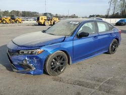 Salvage cars for sale at Dunn, NC auction: 2023 Honda Civic Sport