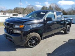 Salvage cars for sale from Copart Assonet, MA: 2019 Chevrolet Silverado K1500 Trail Boss Custom