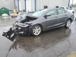 Salvage cars for sale from Copart Orlando, FL: 2015 Chrysler 200 Limited