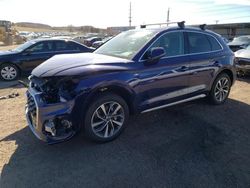 Salvage cars for sale at Colorado Springs, CO auction: 2022 Audi Q5 Premium Plus 45