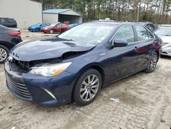 Salvage cars for sale at Seaford, DE auction: 2017 Toyota Camry Hybrid