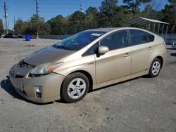 Salvage cars for sale from Copart Savannah, GA: 2011 Toyota Prius