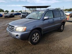 Salvage cars for sale at San Diego, CA auction: 2007 Toyota Highlander Sport