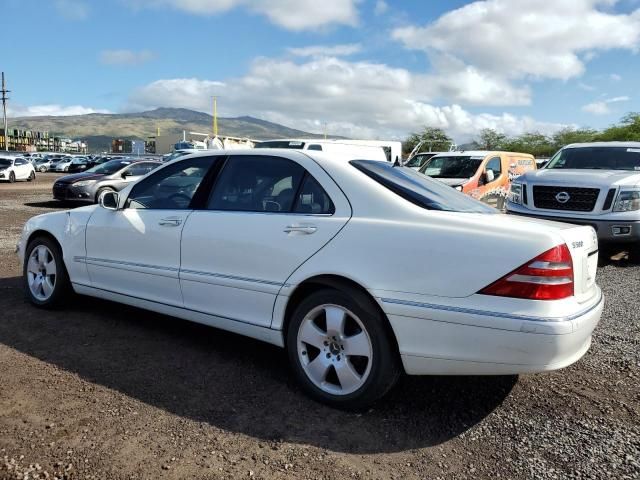 2002 Mercedes-Benz S 500