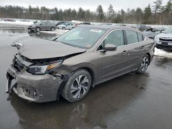 Salvage cars for sale from Copart Windham, ME: 2022 Subaru Legacy Premium