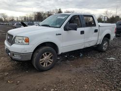 Vehiculos salvage en venta de Copart Chalfont, PA: 2005 Ford F150 Supercrew