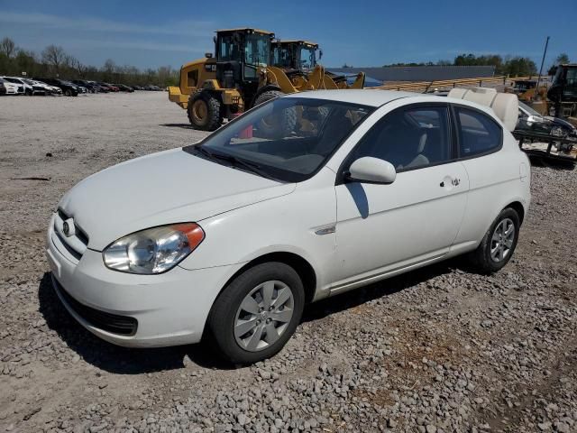 2010 Hyundai Accent Blue