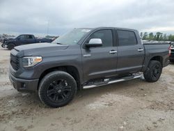 Salvage cars for sale from Copart Houston, TX: 2019 Toyota Tundra Crewmax 1794