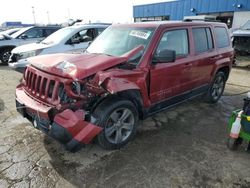 2014 Jeep Patriot Latitude en venta en Woodhaven, MI