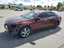 Salvage cars for sale at Sacramento, CA auction: 2009 Acura TSX