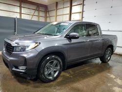 Salvage cars for sale at Columbia Station, OH auction: 2022 Honda Ridgeline RTL