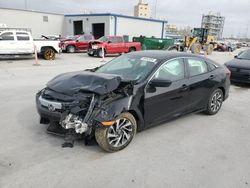 Salvage cars for sale from Copart New Orleans, LA: 2017 Honda Civic EX