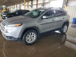 Jeep Cherokee Latitude salvage cars for sale: 2017 Jeep Cherokee Latitude