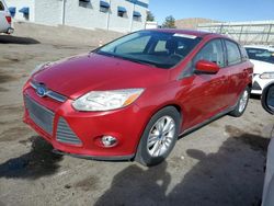 Ford Focus salvage cars for sale: 2012 Ford Focus SE