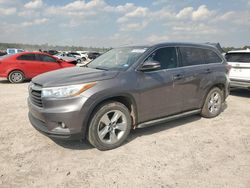 Hail Damaged Cars for sale at auction: 2015 Toyota Highlander Limited