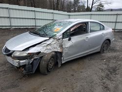 Honda salvage cars for sale: 2013 Honda Civic LX