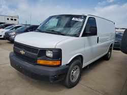 Salvage trucks for sale at Grand Prairie, TX auction: 2016 Chevrolet Express G2500