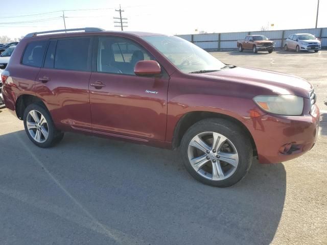 2008 Toyota Highlander Sport