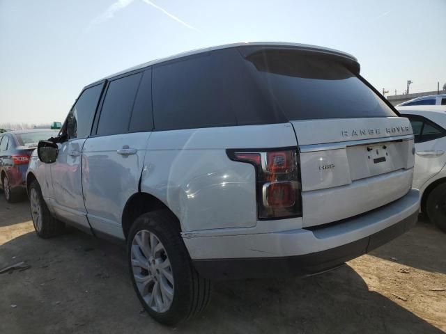 2019 Land Rover Range Rover HSE