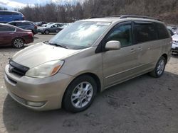 Salvage cars for sale at Marlboro, NY auction: 2005 Toyota Sienna XLE