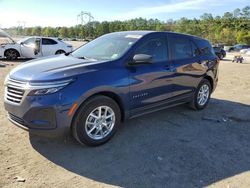 Salvage cars for sale at Greenwell Springs, LA auction: 2022 Chevrolet Equinox LS