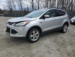 Salvage cars for sale at Candia, NH auction: 2016 Ford Escape SE