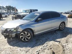 Salvage cars for sale at Loganville, GA auction: 2016 Honda Accord EXL