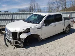 Vehiculos salvage en venta de Copart Hurricane, WV: 2015 Ford F150 Supercrew