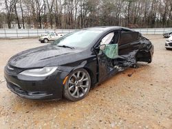 Chrysler salvage cars for sale: 2015 Chrysler 200 S