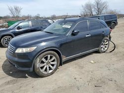 Salvage cars for sale from Copart Baltimore, MD: 2005 Infiniti FX35