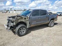 Salvage cars for sale from Copart Bakersfield, CA: 2017 Toyota Tacoma Double Cab