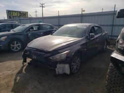 Salvage cars for sale at Chicago Heights, IL auction: 2014 Infiniti Q50 Base