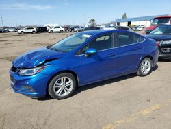 Chevrolet Cruze LT salvage cars for sale: 2018 Chevrolet Cruze LT