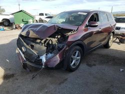 Salvage cars for sale at Tucson, AZ auction: 2018 KIA Sorento LX