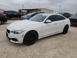Vehiculos salvage en venta de Copart Temple, TX: 2017 BMW 430I Gran Coupe
