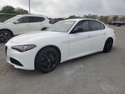 Salvage vehicles for parts for sale at auction: 2020 Alfa Romeo Giulia