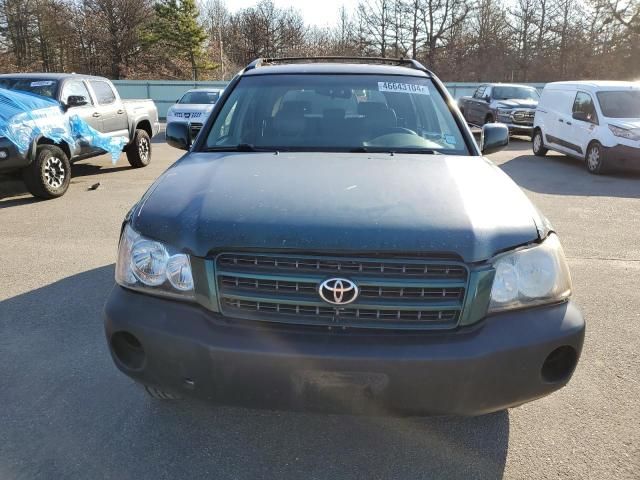 2001 Toyota Highlander