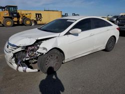 Salvage cars for sale at Sacramento, CA auction: 2012 Hyundai Sonata GLS