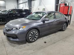 2017 Honda Accord Hybrid EXL en venta en Ham Lake, MN