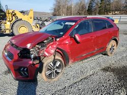 Salvage cars for sale from Copart Concord, NC: 2022 KIA Niro LX