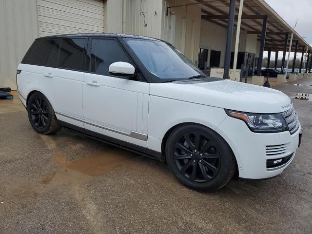 2016 Land Rover Range Rover HSE