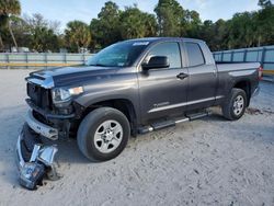 Toyota salvage cars for sale: 2019 Toyota Tundra Double Cab SR/SR5