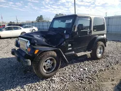 Salvage cars for sale at Montgomery, AL auction: 2004 Jeep Wrangler / TJ Sahara