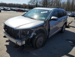 Salvage cars for sale from Copart Glassboro, NJ: 2015 Toyota Highlander Limited