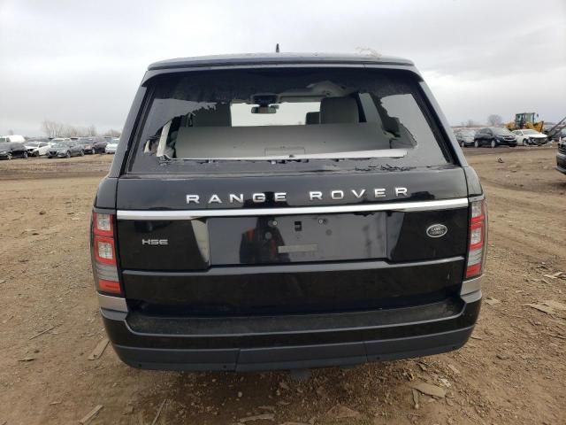 2016 Land Rover Range Rover HSE