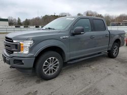 Salvage cars for sale at Assonet, MA auction: 2018 Ford F150 Supercrew