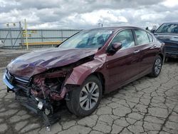 Salvage cars for sale at Dyer, IN auction: 2015 Honda Accord LX