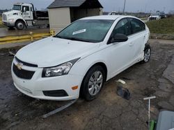 Chevrolet salvage cars for sale: 2012 Chevrolet Cruze LS