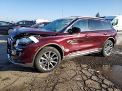 Salvage cars for sale at Woodhaven, MI auction: 2021 Lincoln Corsair